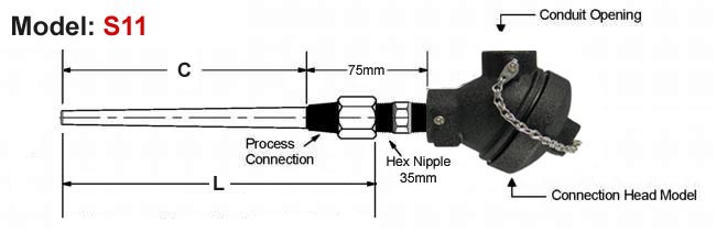 Resistance Thermometers,Resistance Temperature Detectors,RTDs,RTD With Thermowell Assembly,RTD Sensor,2 wire RTD,3 Wire RTD,4 Wire RTD,RTD Pt100,RTD Pt1000